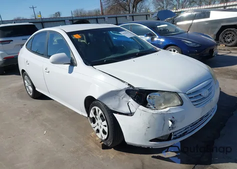2010 Hyundai Elantra Gls from USA, damaged, VIN KMHDU4AD3AU008405